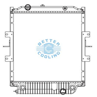 Radiateur de camion haute performance pour bus Thomas Bus/freightliner OEM : 0060348, 60348, 115577, 10007088, 65509, 1050106, 1050105